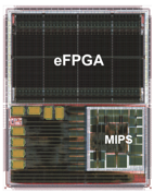 Picture of the QuickMIPS Multi-core SoC
