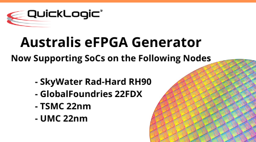 QuickLogic Australis eFPGA Generator